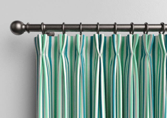 The British Stripe Co. Catherine, Blackpool No.1 - Made to Measure Curtains - Image 10